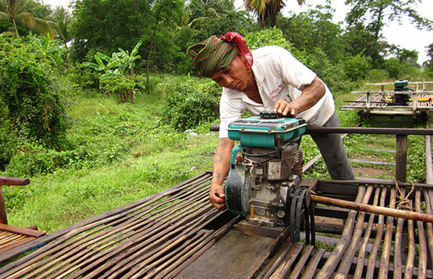 Bamboo Train Rides Station